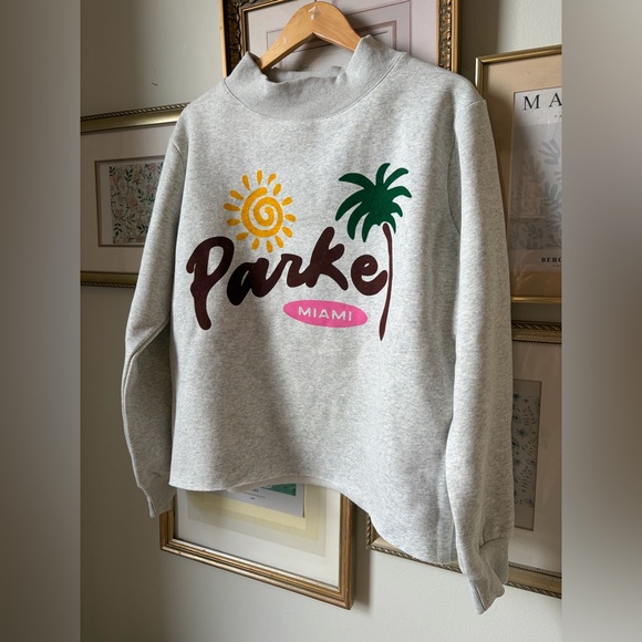 Parke mockneck Miami pop up edition Brand new never worn, size S/M - Picture 4 of 9